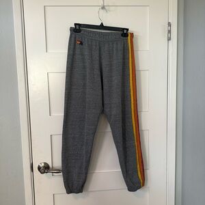Grey aviator nation sweatpants!